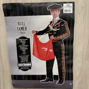 Adult Standard Bull Tamer Torero Men Costume 7 Piece Set Halloween Size Standard
